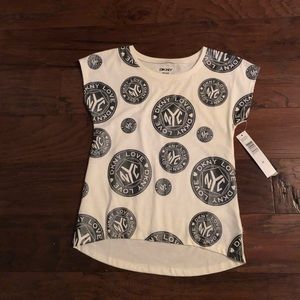 DKNY HIGH LOW T-SHIRT